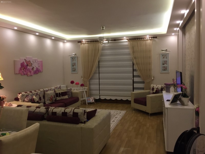 Salonum, mutfağım ve şirin başkonum