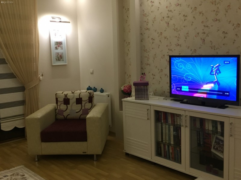 Salonum, mutfağım ve şirin başkonum