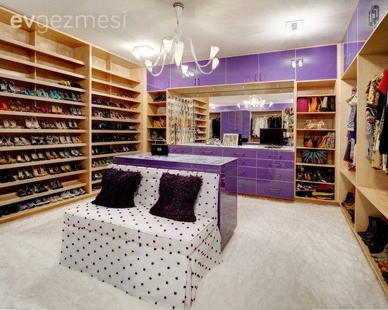 Size İlham Verecek 40+ Giyinme Odası Fikri ve Modeli