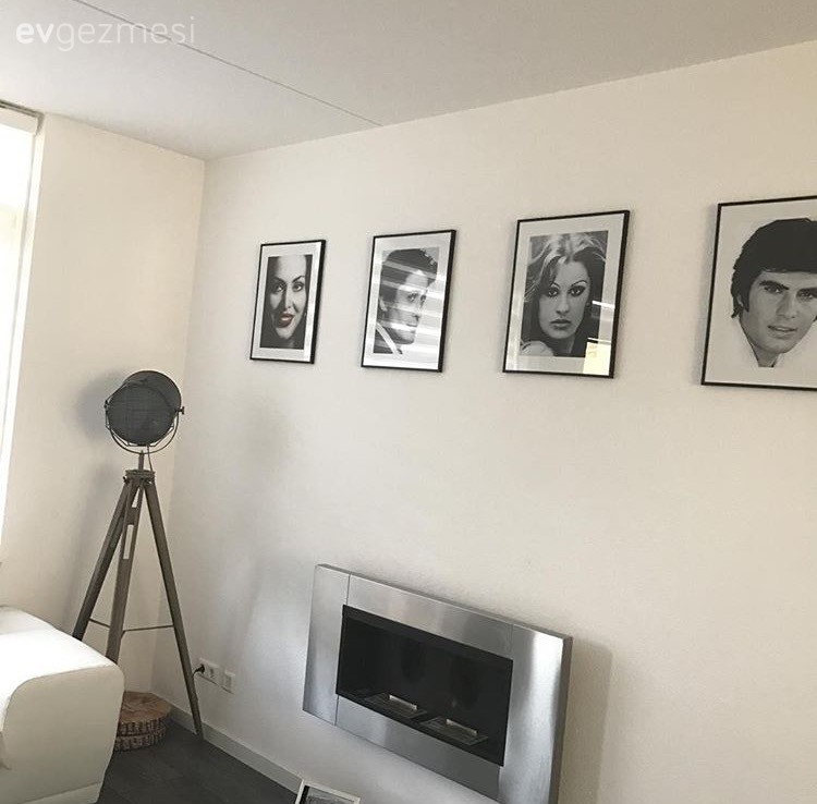 Modern stile nostaljik dokunuşlarla, şık ve zevkli bir ev..