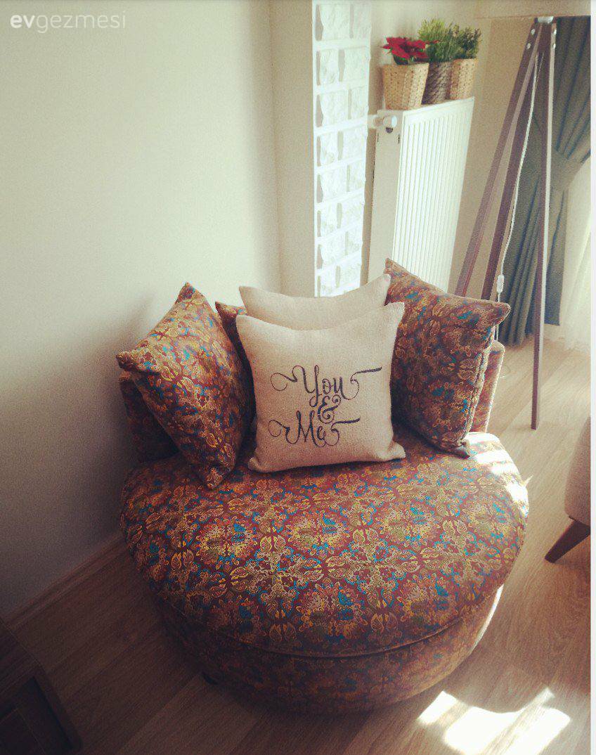 Modern stile etnik dokunuşlar. Miray hanımın özgün evi..