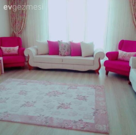 Duygu hanımın yumuşak tonlarda zarif ve tatlı evi..