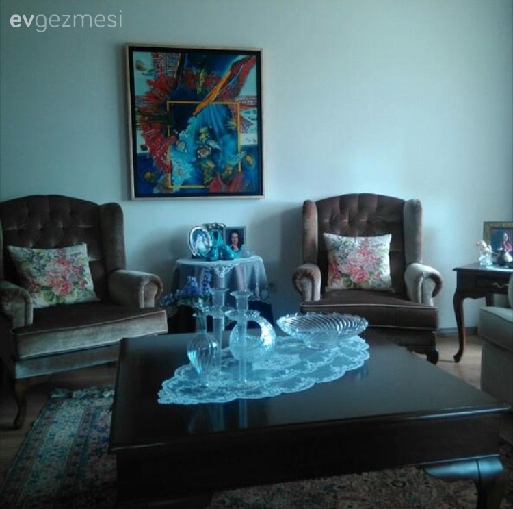 Berna hanımın klasik stilde, zamansız evi..