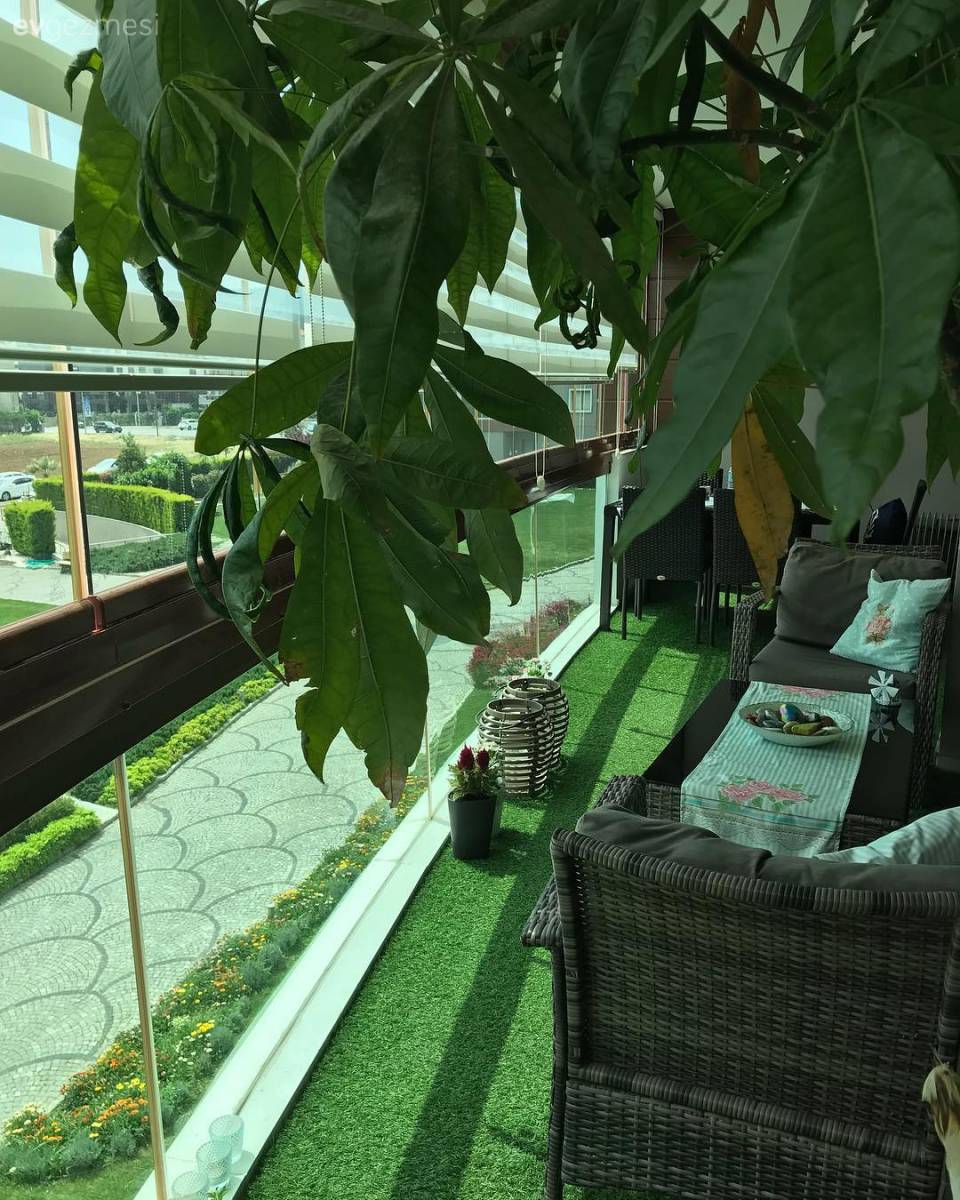 Doğallık ve konforun ön planda olduğu, keyifli bir ev..