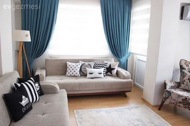 Berra hanımın abartıdan uzak, iç açıcı ve sakin evi..