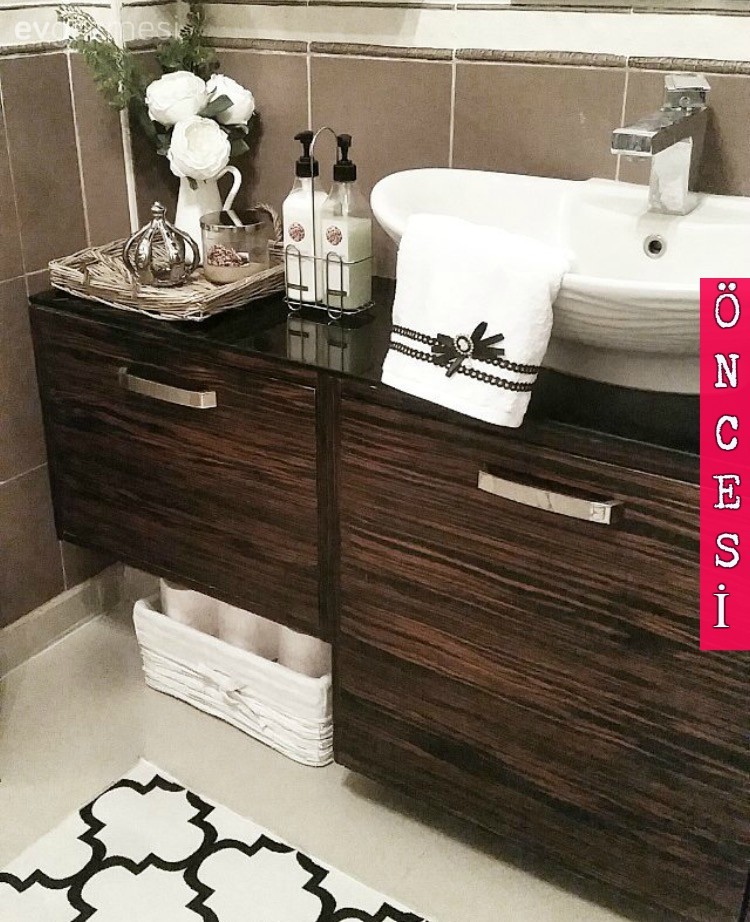 El emeği ile dönüşen bir banyo: Sina hanımın harika yenilemesi..