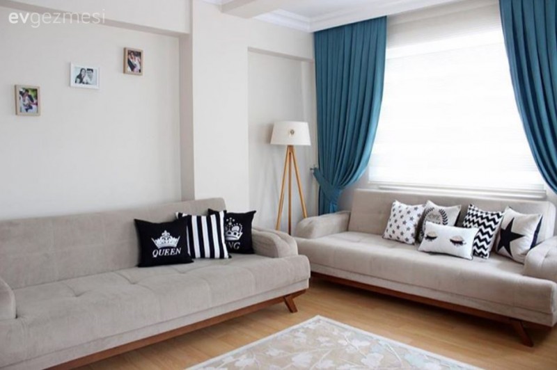 Berra hanımın abartıdan uzak, iç açıcı ve sakin evi..