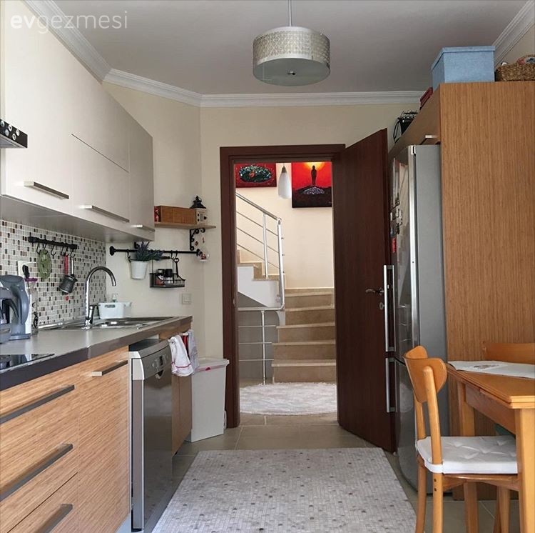 Selda hanımın odağında sıcaklık olan keyifli evi..