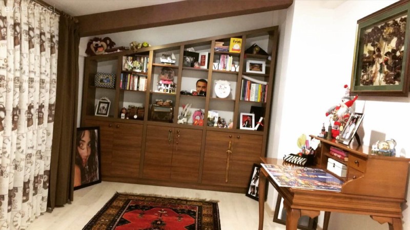 Merve hanımın tamamını kendi tasarladıkları, uyumlu ve şık evi..