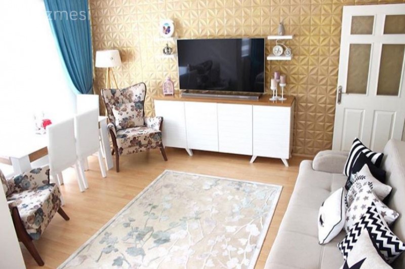 Berra hanımın abartıdan uzak, iç açıcı ve sakin evi..