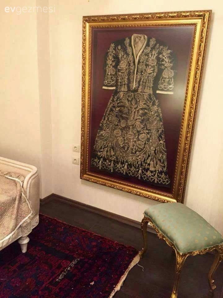 Rabia hanımın gustavyen stilde, şık ve özgün evi..