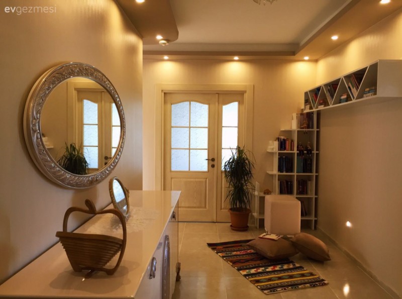 Betül hanımın her detayında uyumu yakaladığı, sıcak ve samimi evi..