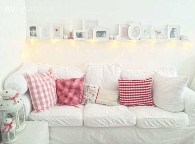 Karolina hanımın, sade ve iç açıcı, tatlı evi..