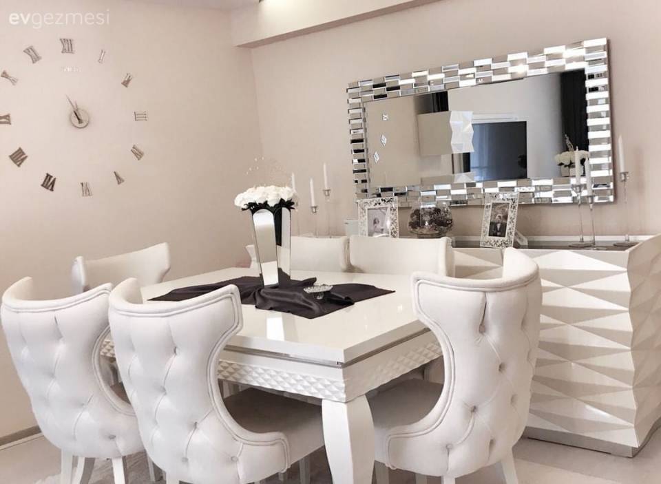 Klasiğe Modern Bir Yüz Kazandıran Bu Salonda Beyaz Aşkı Ön Planda