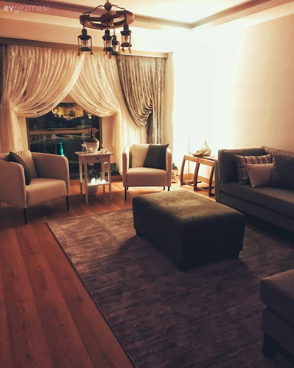 Doğallık ve konforun ön planda olduğu, keyifli bir ev..