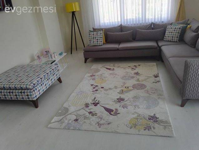 Modern stile canlı dokunuşlar.. Hüsra hanımın yeni evinden.