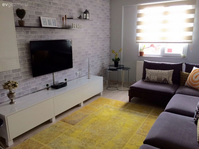 Modern stilde, göz alıcı bir ev: Pınar hanımın evi..