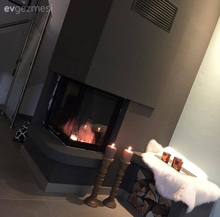 Modern stile metalik dokunuşlar.. Birsel hanımın sade ve şık evi.