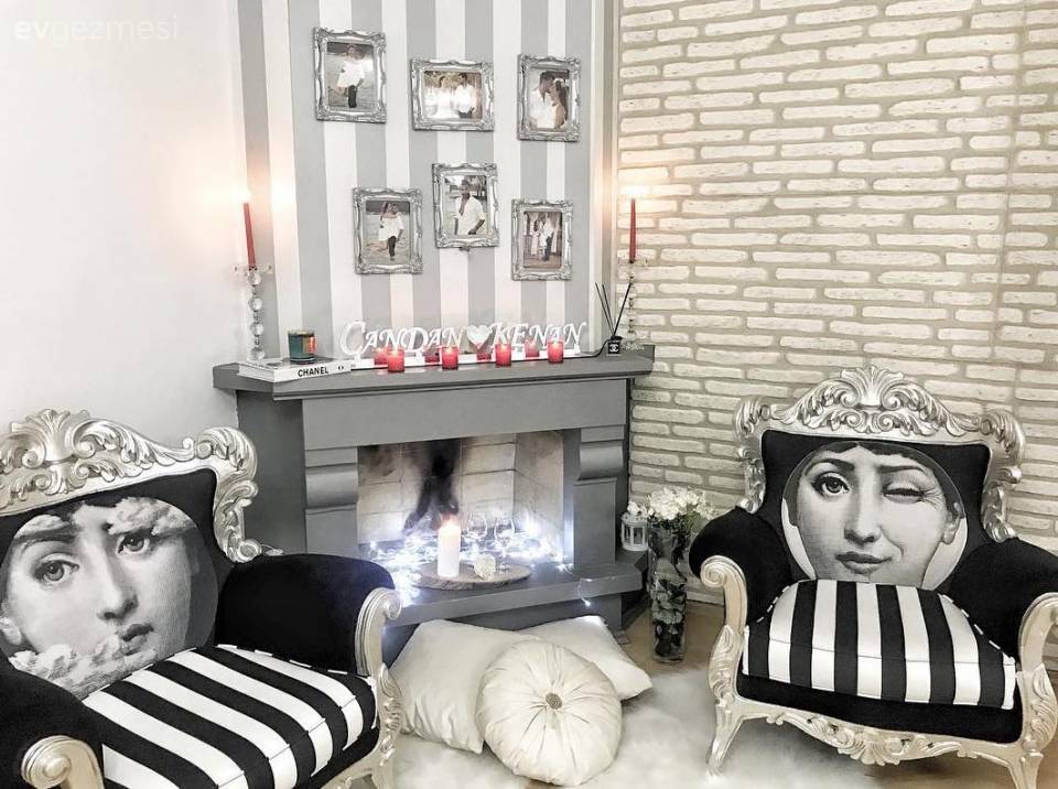 Klasik stile modern dokunuşlar. Candan hanımın özgün evi..