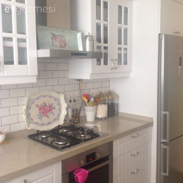 Sena hanımın konforu ön planda tutan sıcak evi..