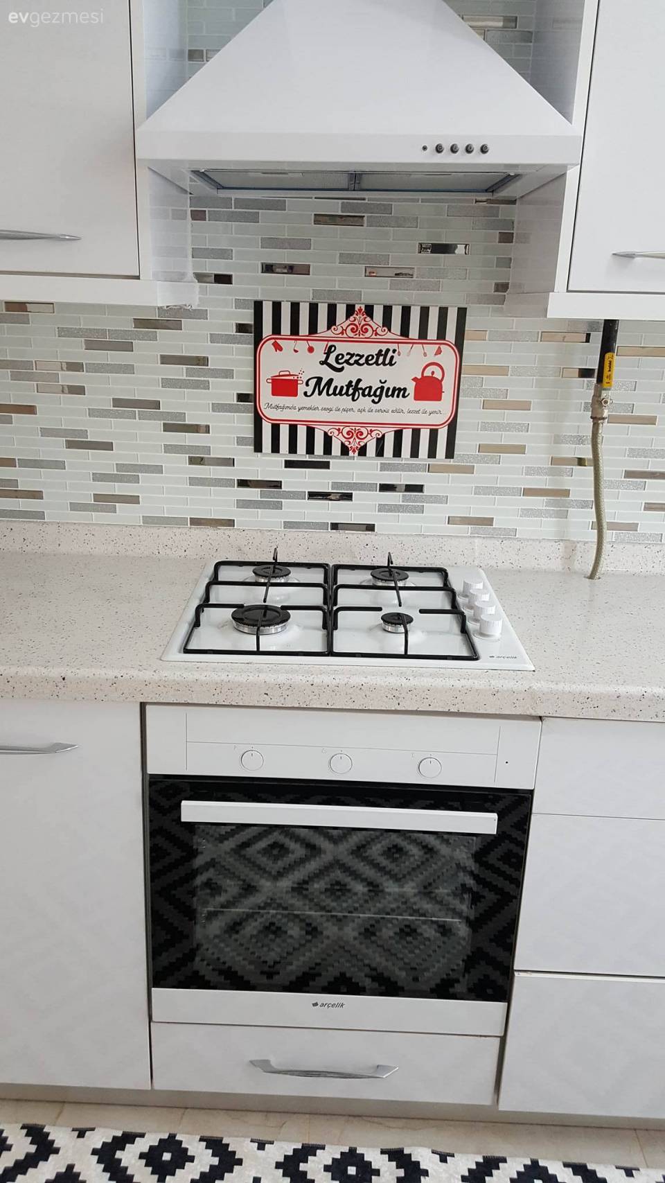 Farklı stiller, sıcak ve şık bir ev. Leyla hanımın evi.