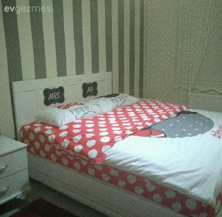 Boyanıp, romantik bir hava kazanan bir takım: El emeği bir dönüşüm..