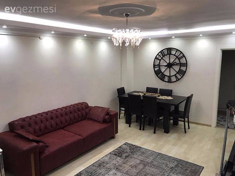 Zengin renkler, göz alıcı bir dekor. Seher hanımın modern stil evi.