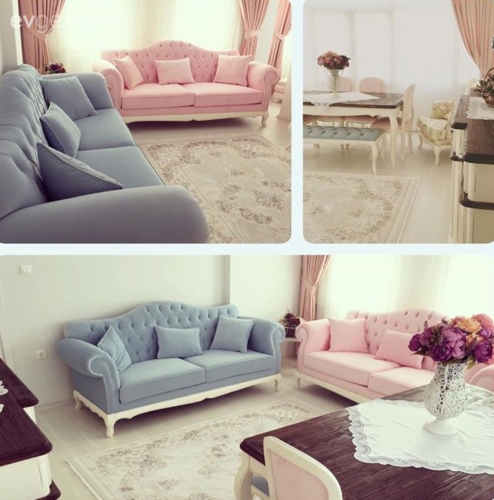 Ayşenur hanımın zarif ve tatlı evi..