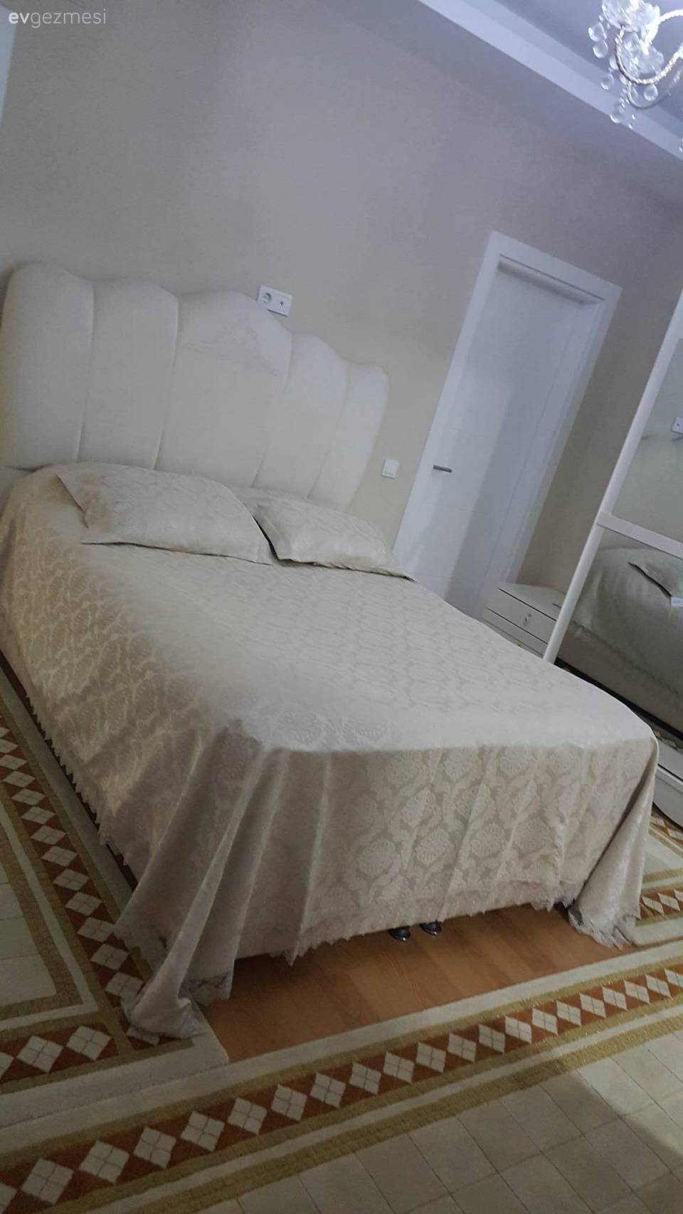 Farklı stiller, sıcak ve şık bir ev. Leyla hanımın evi.