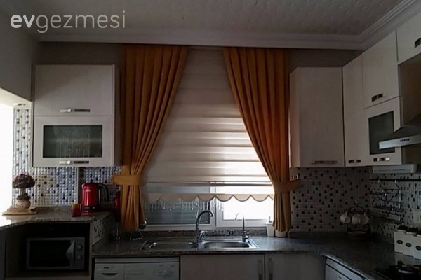 Doğal, country ve modern tarzların uyum içinde kullanıldığı harika ev