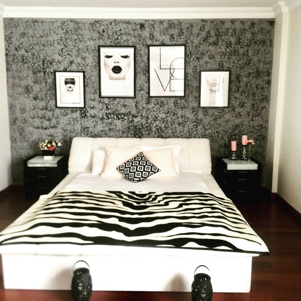 Duvar kağıdına harika alternatif. Ebru hanımın kendi yaptığı, şahane duvar dekorları..