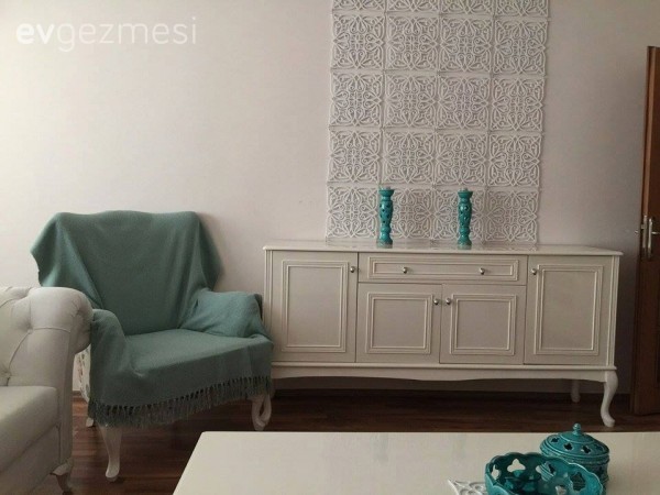 Doğal, country ve modern tarzların uyum içinde kullanıldığı harika ev