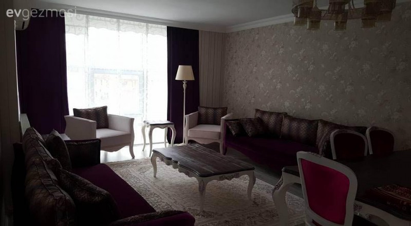 Berna hanımın modası geçmiş stile yeni bir anlam verdiği, şık evi..