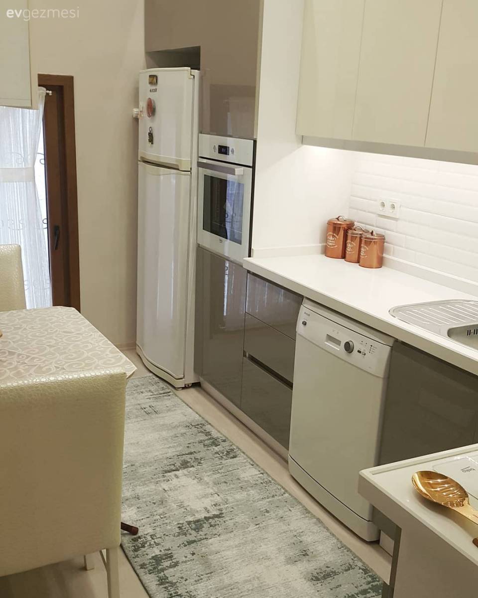 Modern stile nostalji katan detaylar.. Sıcak ve keyifli bir ev.