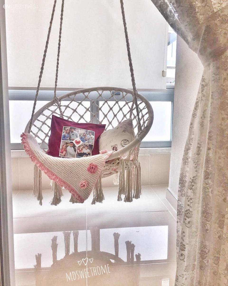 Pastel tonlar ile rahatlatıcı ve sıcak bir ortam. Duygu hanımın evi.