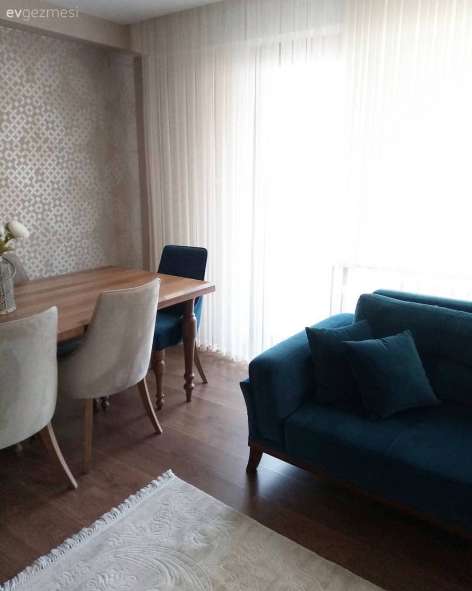 Minimalist yaşam, minimalist dekor. Rabia hanımın sade evinden..