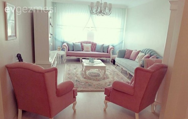 Duygu hanımın emeği ve zevkini kattığı, zarif ve tatlı evi..