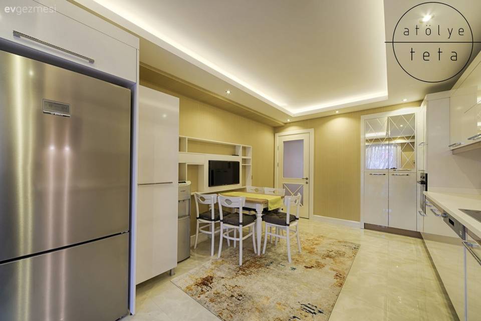 Atölye Teta'dan Modern Klasik, Akıllı Çözümlerle Dolu Bir Konut Tasarımı