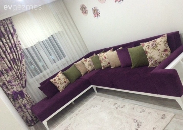 Yeni evli Hilal hanımın country stilde, cıvıl cıvıl evi..