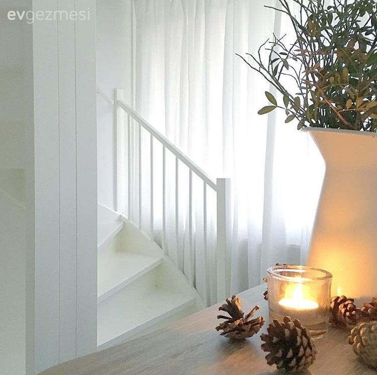 Ayşe hanımın antik stilde, sade ve göz alıcı evi..