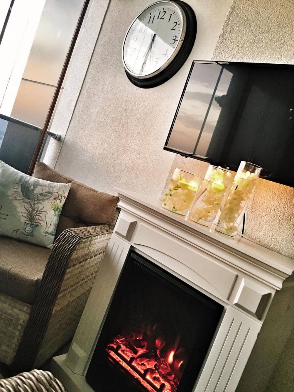 Yakın tonların geçişleri ile sade ve sıcacık.. Dilek hanımın keyifli evi.