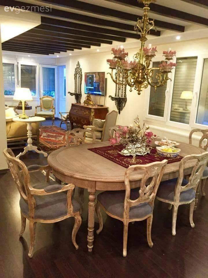 Rabia hanımın gustavyen stilde, şık ve özgün evi..