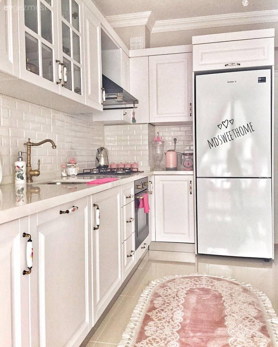 Pastel tonlar ile rahatlatıcı ve sıcak bir ortam. Duygu hanımın evi.