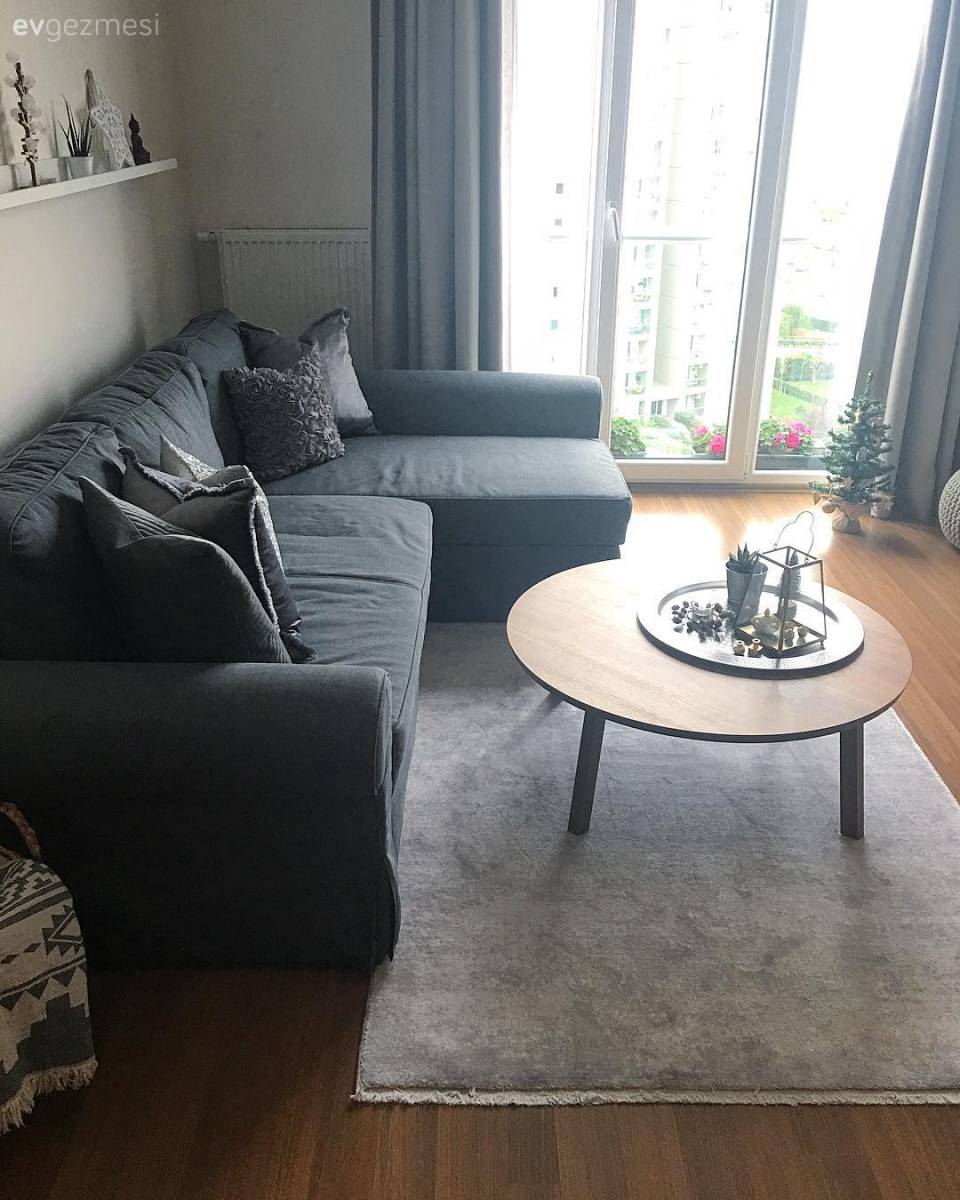 İskandinav esintilerle aydınlık ve doğal. Seden hanımın evi..