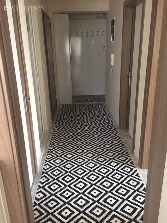 Bazen sade, bazen cıvıl cıvıl. Melek hanımın keyifli evi..