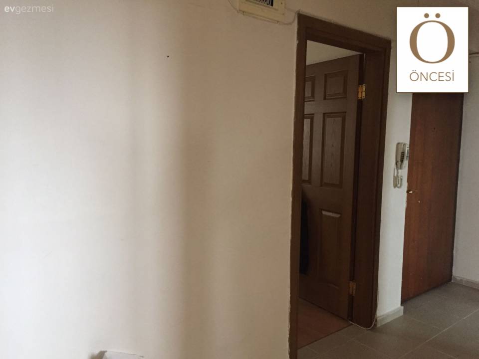 Yeni tasarım hem kullanışlı, hem modern ve şık. Dilek hanımın tadilat geçiren banyo ve holü..