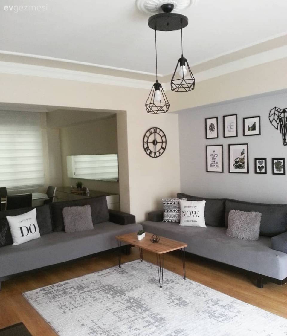 Bu Evde Modern Stil El Emeği Dokunuşlar ile Kimlik Kazanmış