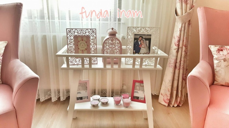 Funda hanımın her detayı özenli ve uyumlu, cıvıl cıvıl evi..