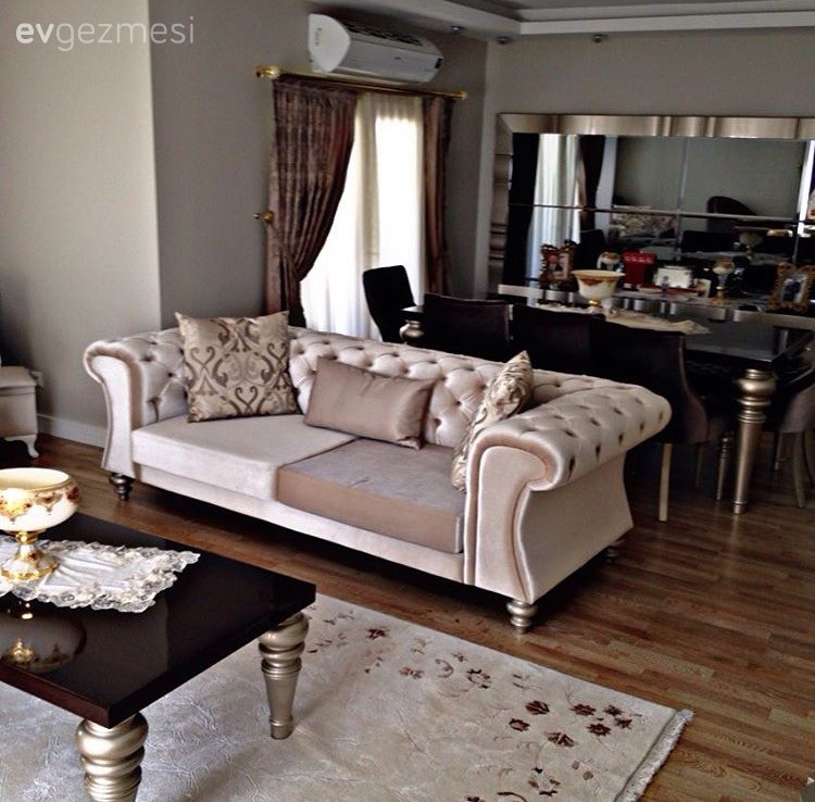 Klasik ve modernin harmanı, göz alıcı bir ev: Mihriban hanımın evi..