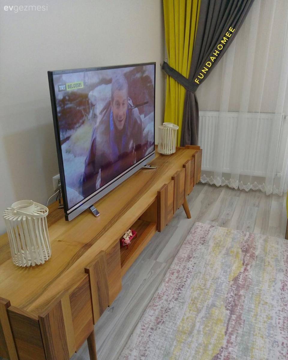 Modern stile sıcaklık katan dokunuşlar. Funda hanımın keyifli evi..